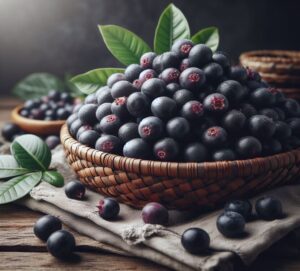 O açaí - Euterpe oleracea, também conhecido como juçara, assai ou açai-do-pará.